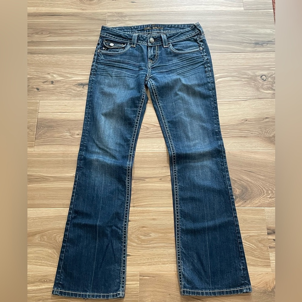MEK Nagoya Dark Blue Women's Flare Jeans 29W 34L